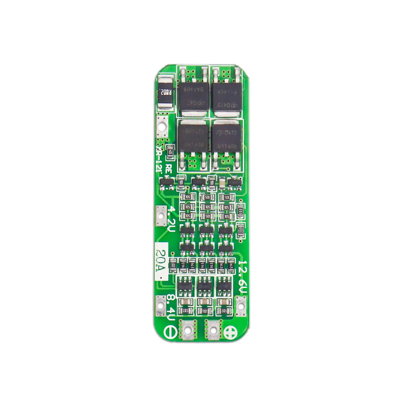 12.6V BMS 3S 20A 18650 Lithium Battery Management Board - Image 3