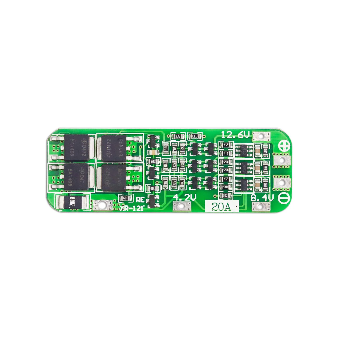 12.6V BMS 3S 20A 18650 Lithium Battery Management Board - Image 5
