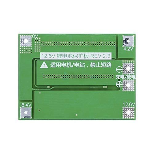 12.6V BMS 3S 40A 18650 Lithium Battery Protection Board - Image 3