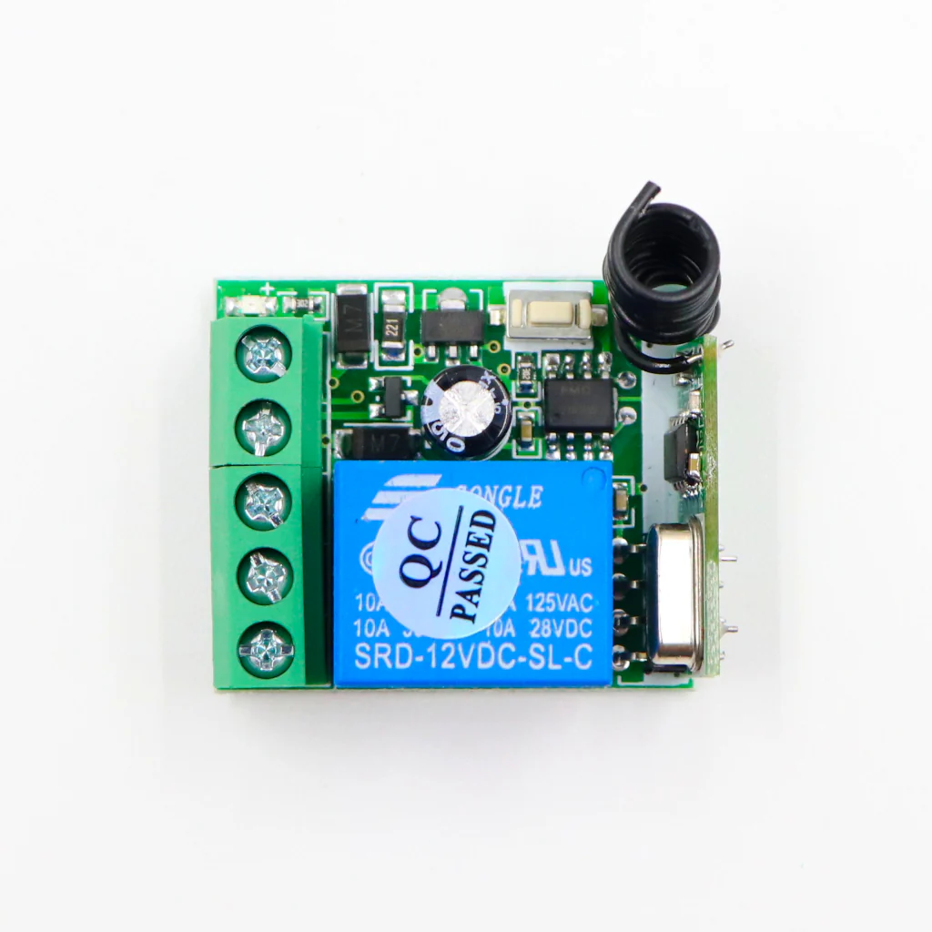 [Type 1] 12V DC 315 MHz 1 Channel RF Receiver Module With Casing - Image 3