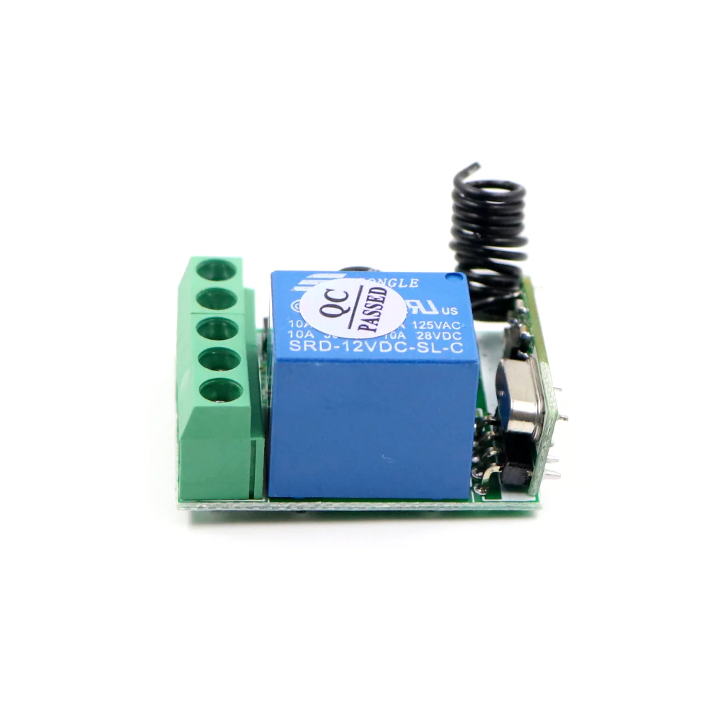 [Type 1] 12V DC 315 MHz 1 Channel RF Receiver Module With Casing - Image 4