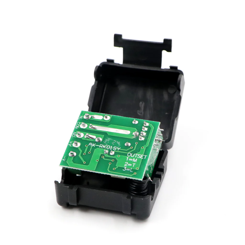 [Type 1] 12V DC 315 MHz 1 Channel RF Receiver Module With Casing - Image 6