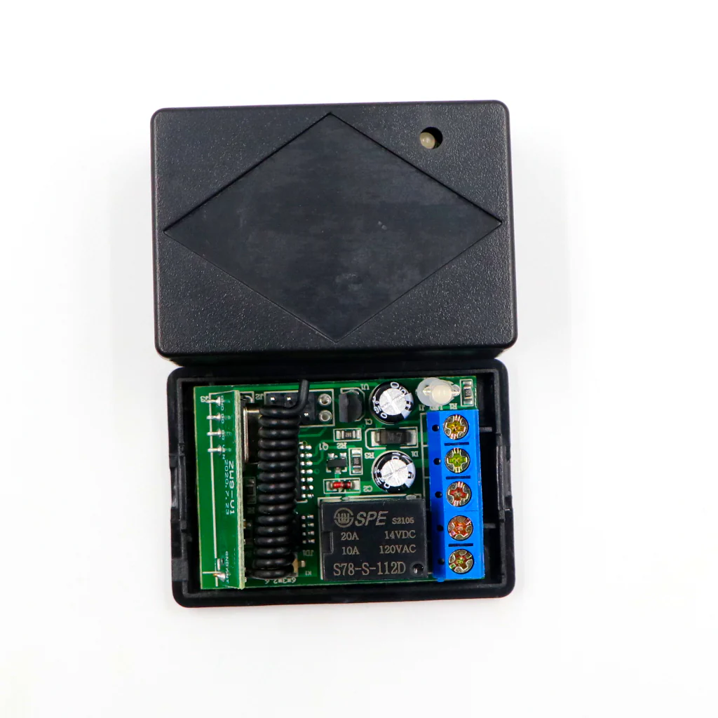 [Type 2] 12V DC 315 MHz 1 Channel RF Receiver Module With Bigger Casing - Image 3
