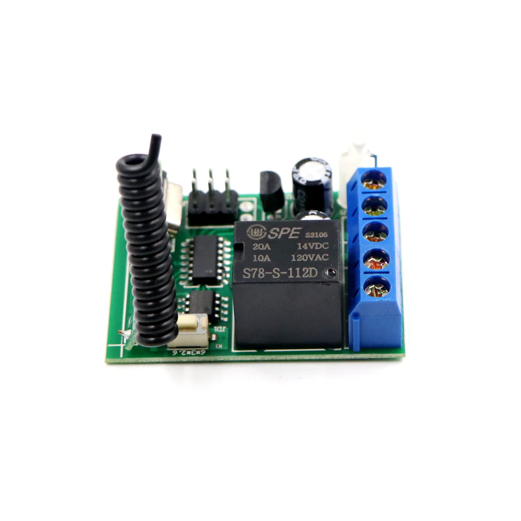 [Type 2] 12V DC 315 MHz 1 Channel RF Receiver Module With Bigger Casing - Image 4
