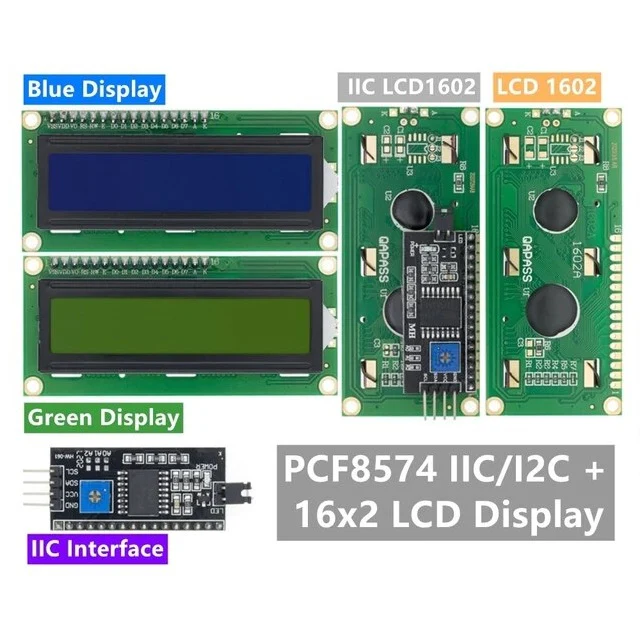 16x2 LCD1602 Parallel LCD Display (Without IIC) - Image 8