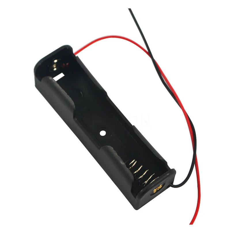 18650 Battery In-Series Lithium Cell Holder Open Case with Wire - Image 4