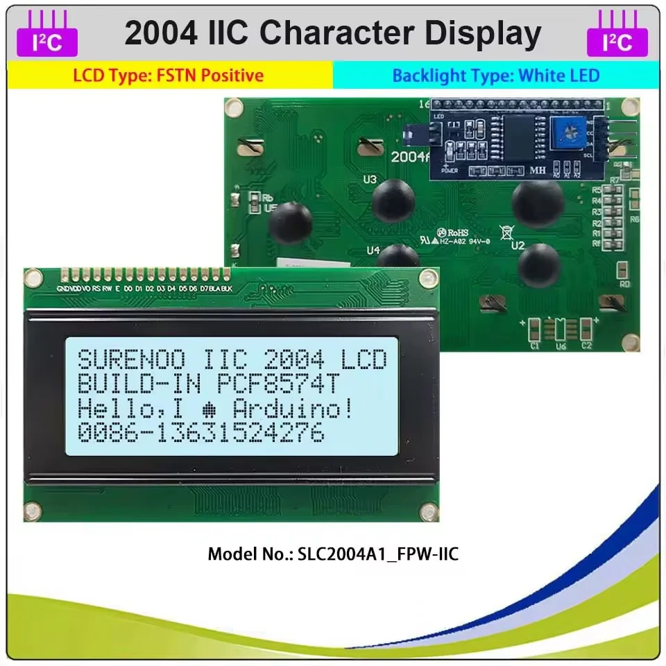 20X4 LCD2004 Parallel LCD Display Screen - Image 8