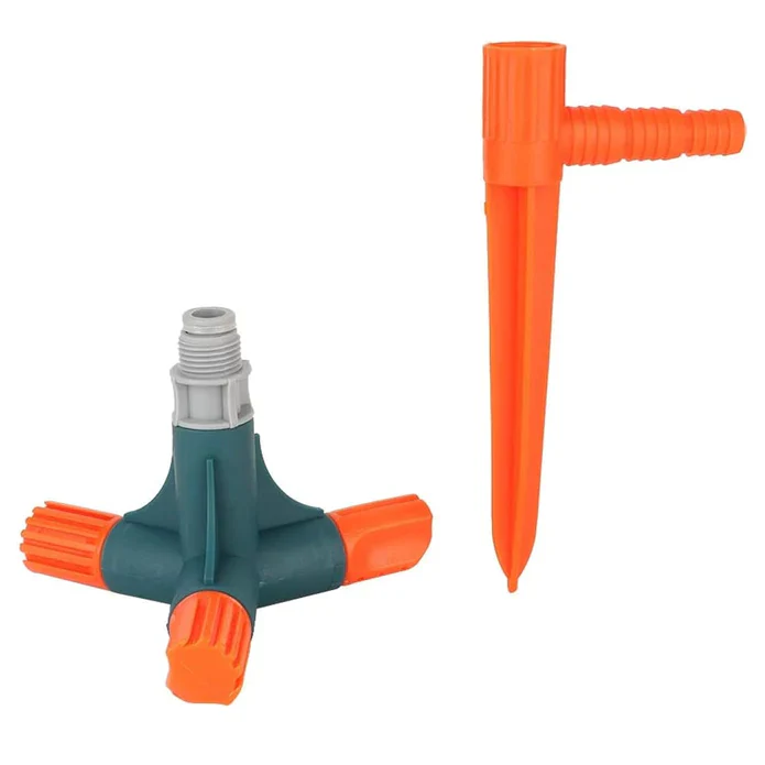 360° Rotating Water Sprinkler with Ground Insertion Rod for Garden - Image 10