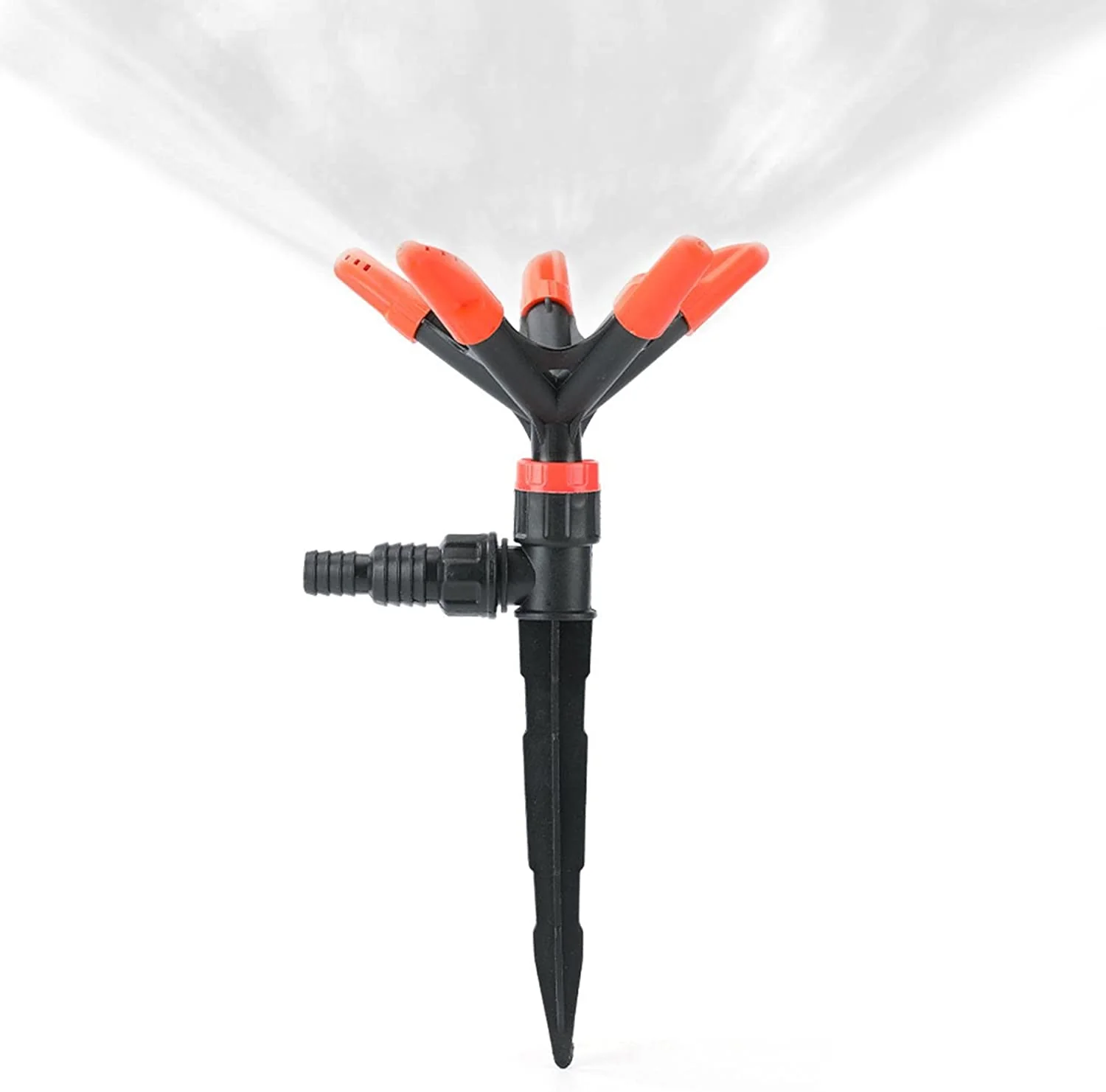 360° Rotating Water Sprinkler with Ground Insertion Rod for Garden - Image 4