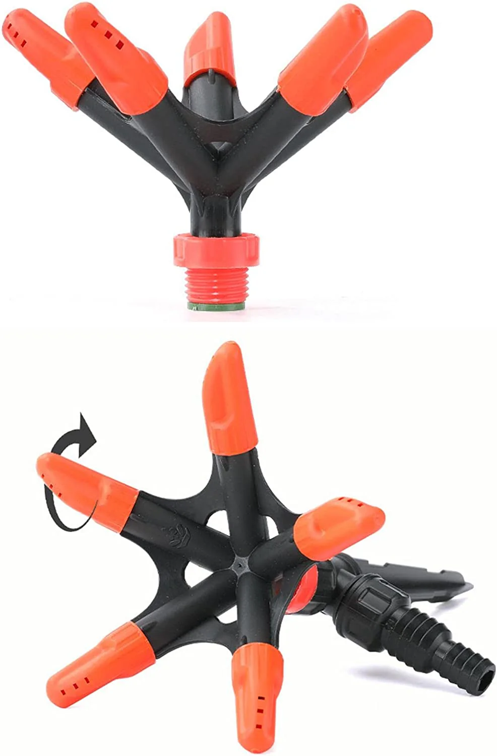 360° Rotating Water Sprinkler with Ground Insertion Rod for Garden - Image 5