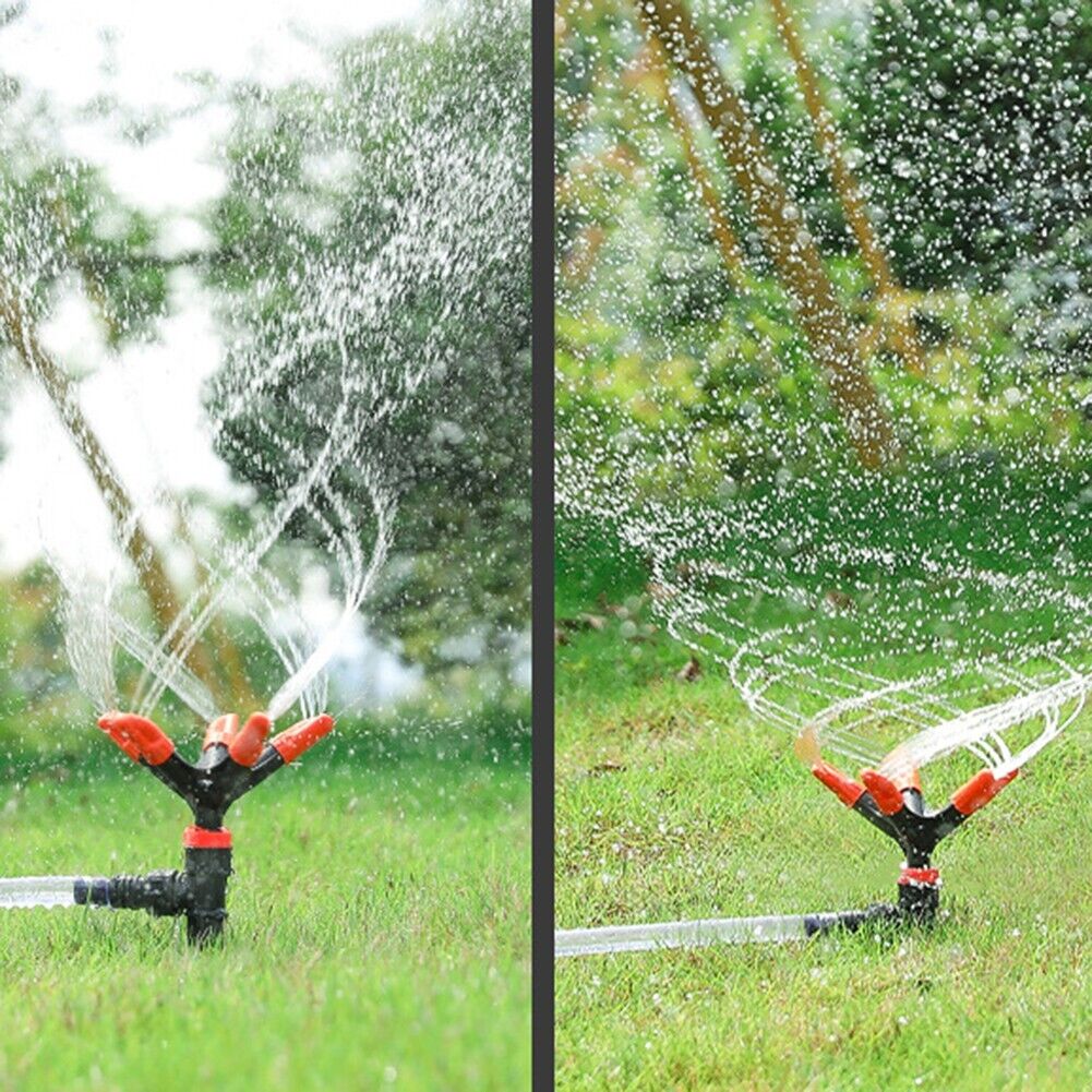 360° Rotating Water Sprinkler with Ground Insertion Rod for Garden - Image 9