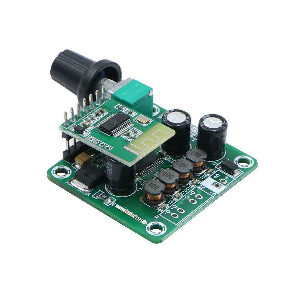 Amplifier: TPA3110 30W (15W+15W) Digital Stereo Audio Power Amplifier Board Module With On board Bluetooth and Volume Knob - Image 4