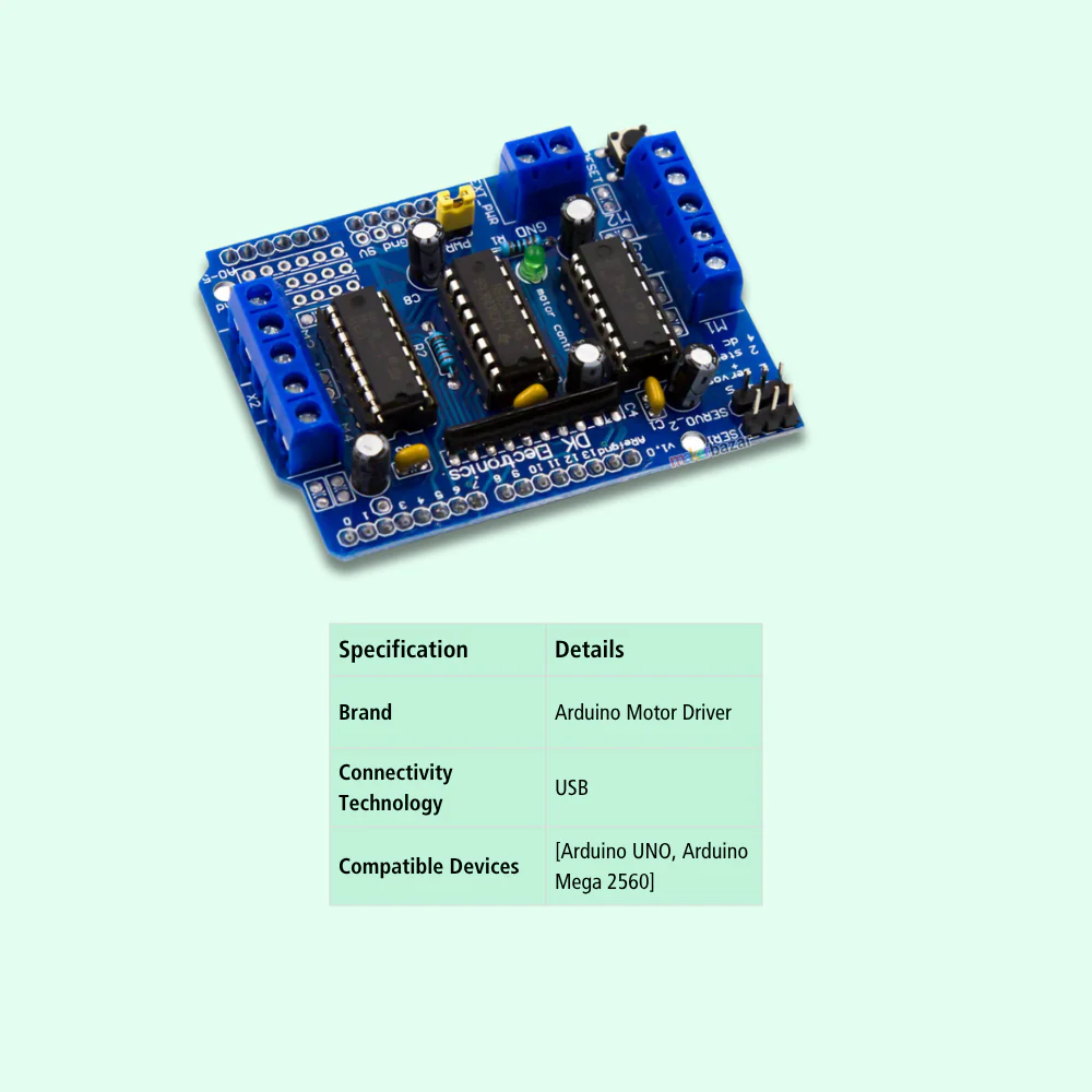 Arduino Motor Driver Shield L293D - Image 3