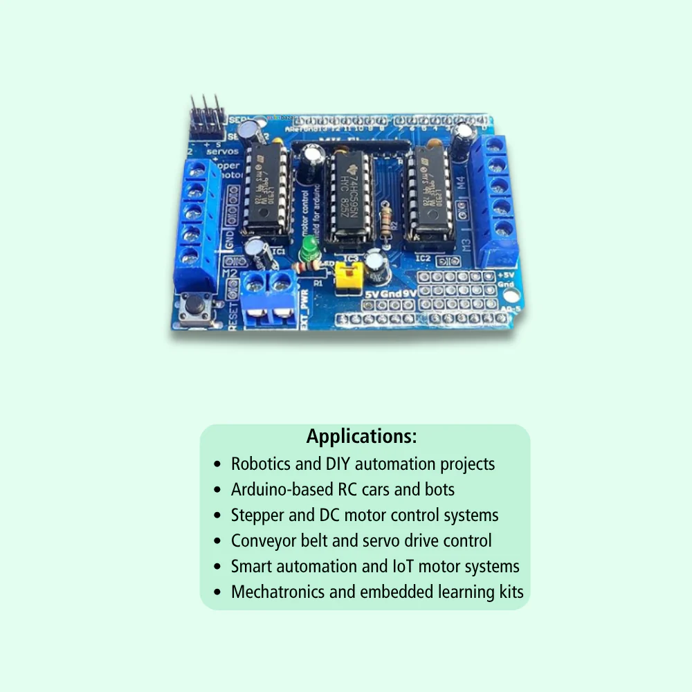 Arduino Motor Driver Shield L293D - Image 4