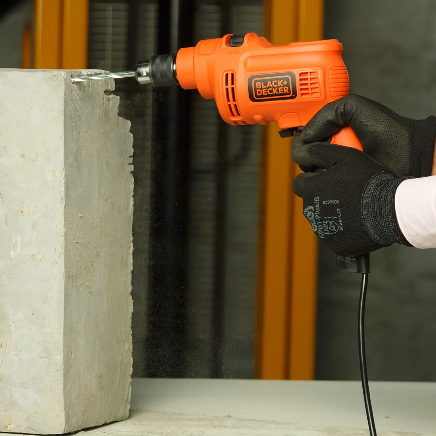 Black & Decker: KR5010V Premium Drill Machine Impact 550W (Variable Speed) - Image 3