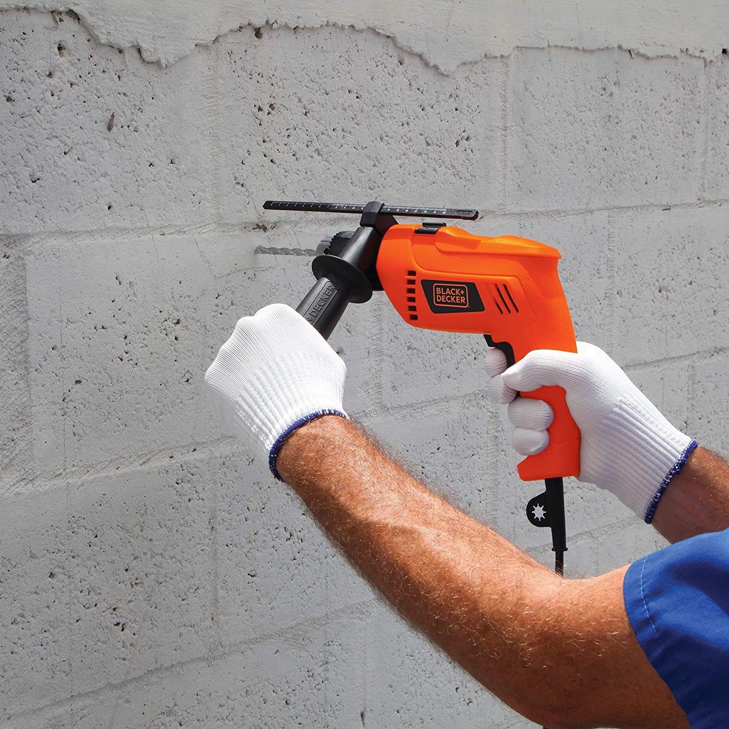 Black & Decker: HD555K50 550W 13mm Variable Speed Reversible Impact Drill Kit with 50 Accessories Kitbox - Image 6