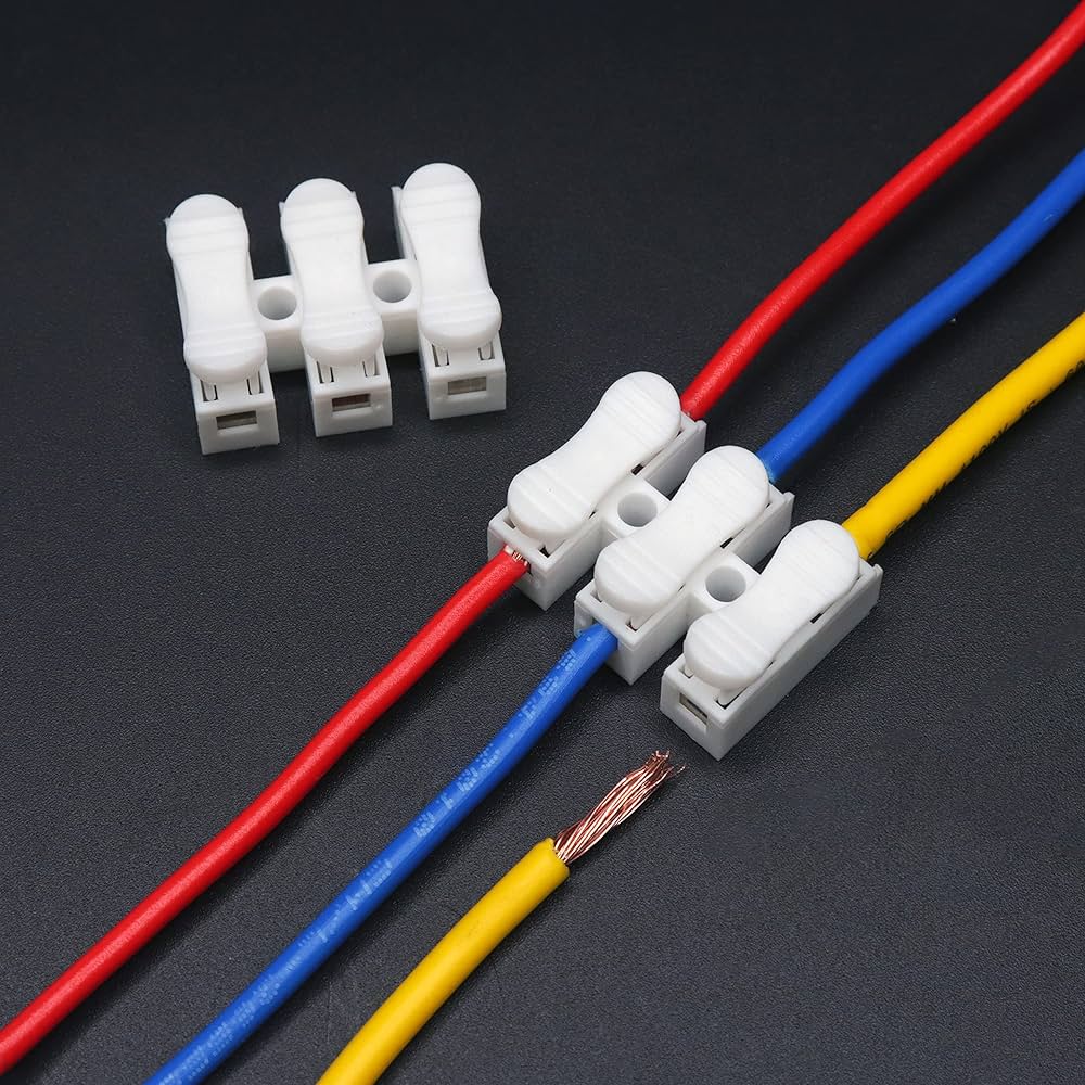 CH-Series Spring Quick Wire Connector Cable Clamp Terminal Block Connector M7Q2 - Image 10