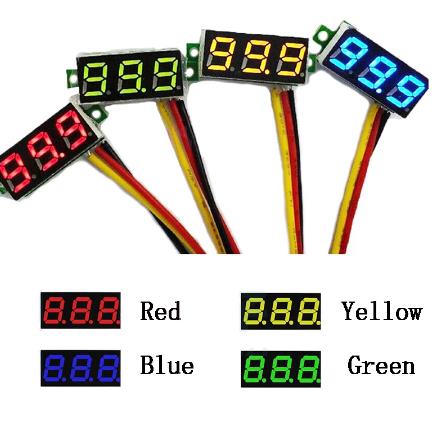 0.28in 0-100v DC Voltmeter Module Three Wire - Image 11