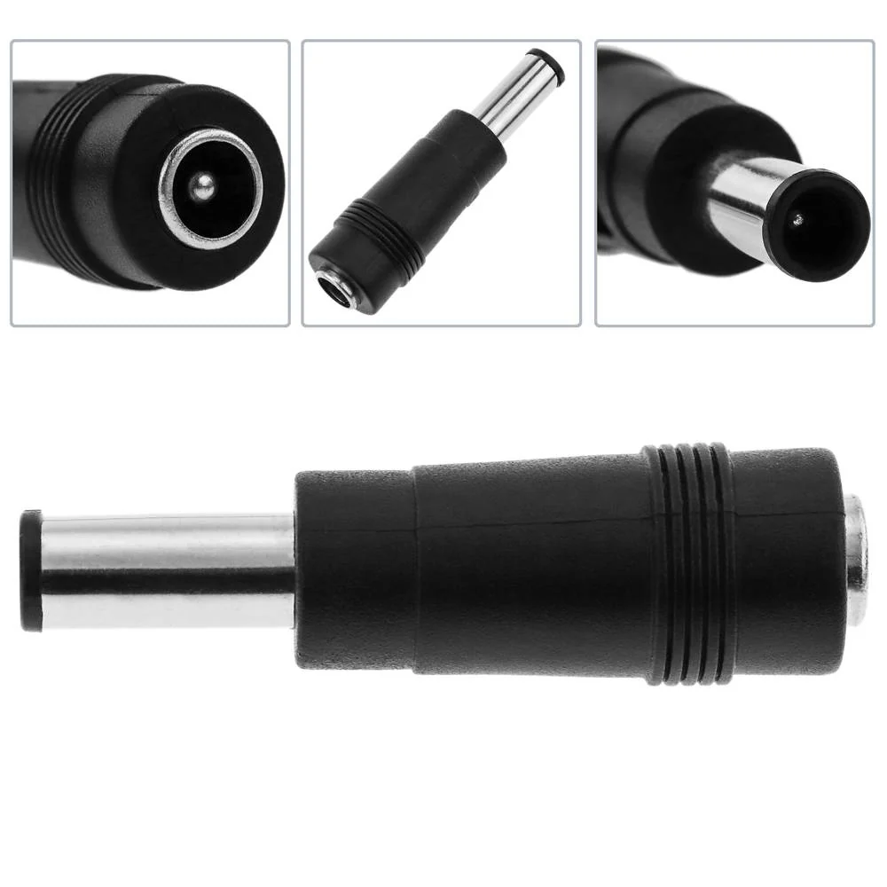 5.5×2.1mm Female DC Socket Converter to Other-Size Male Jack Connector - Image 9