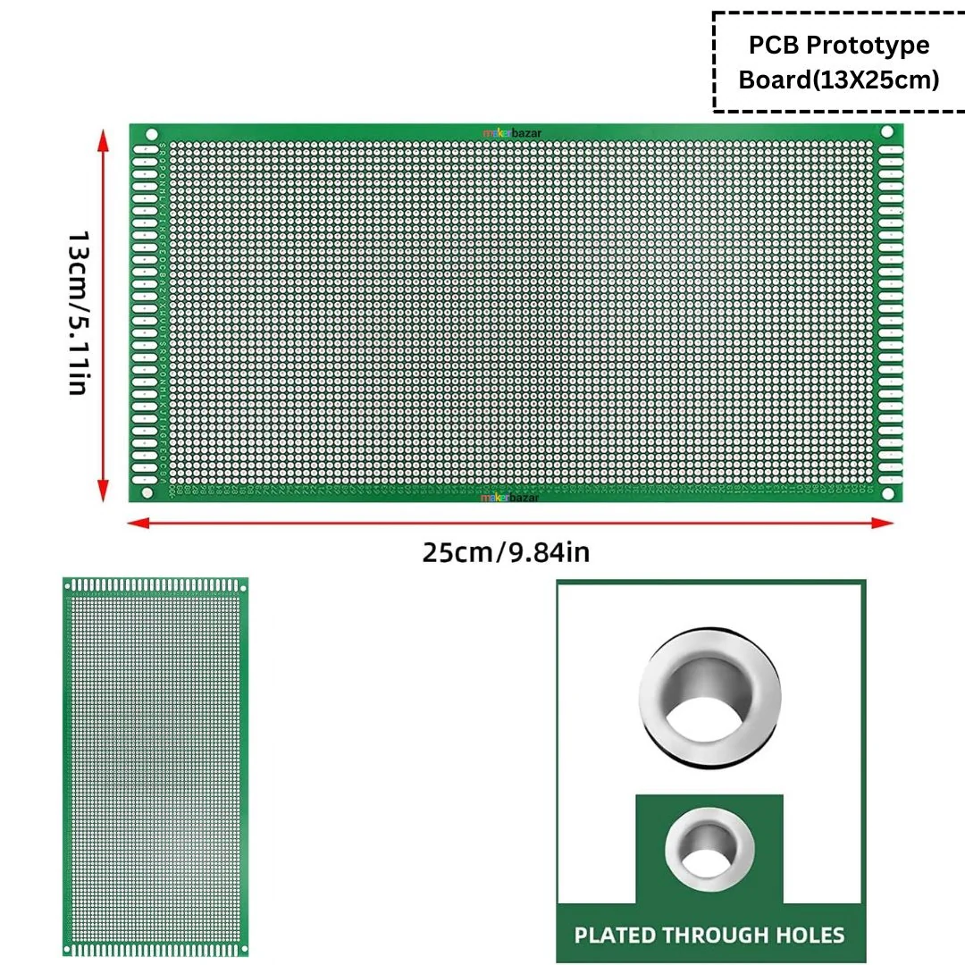 Universal PCB Prototype Board 2.54mm Hole Pitch - Image 14