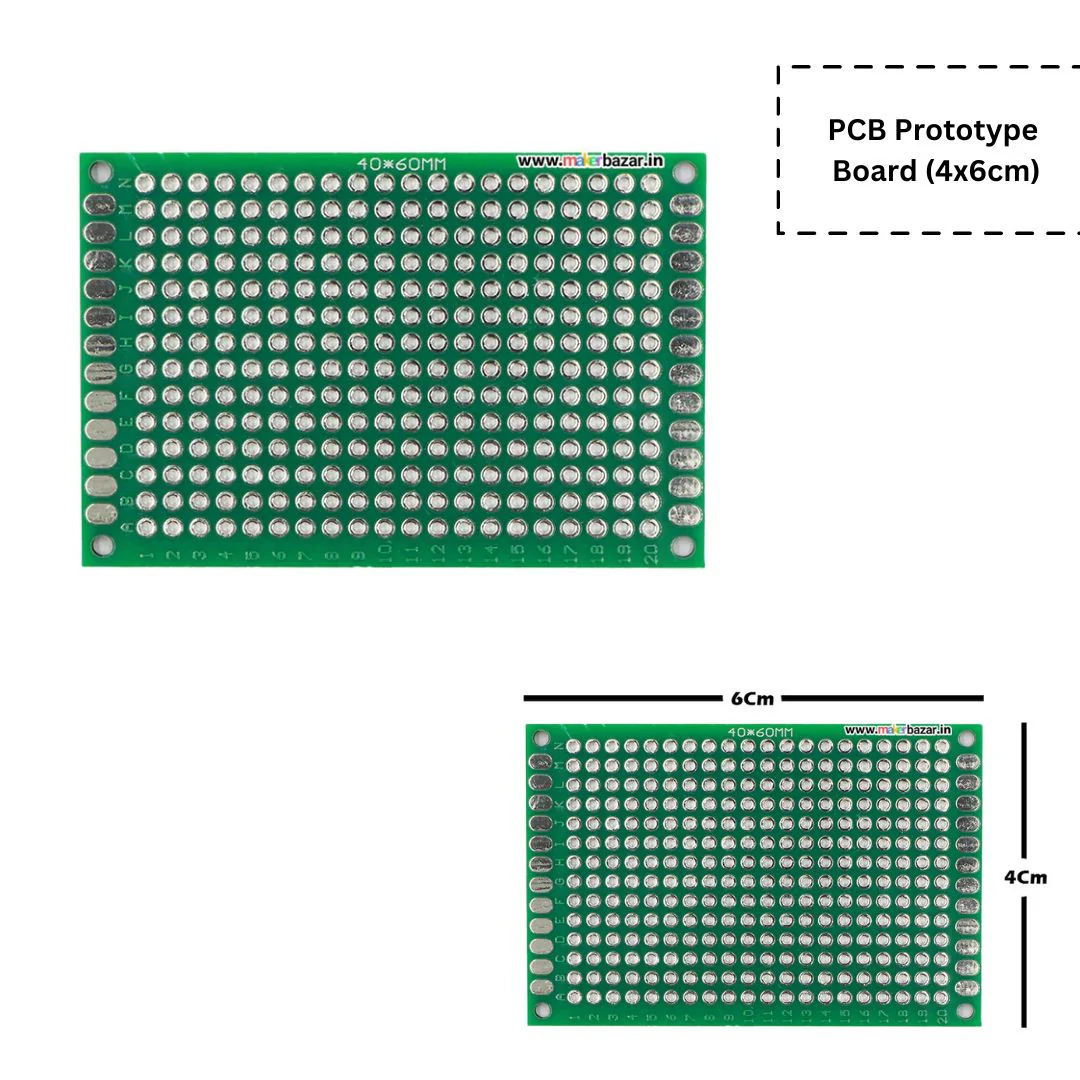 Universal PCB Prototype Board 2.54mm Hole Pitch - Image 4