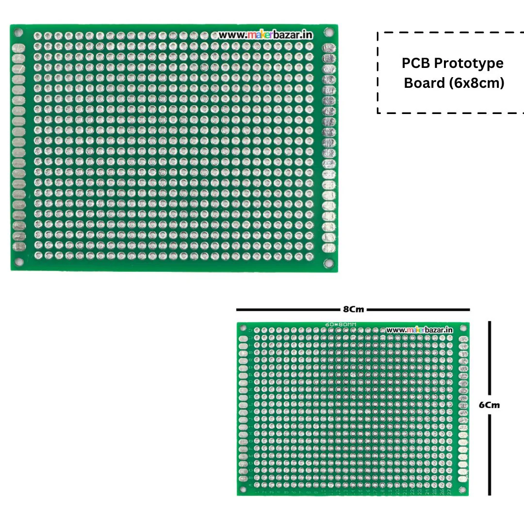 Universal PCB Prototype Board 2.54mm Hole Pitch - Image 6
