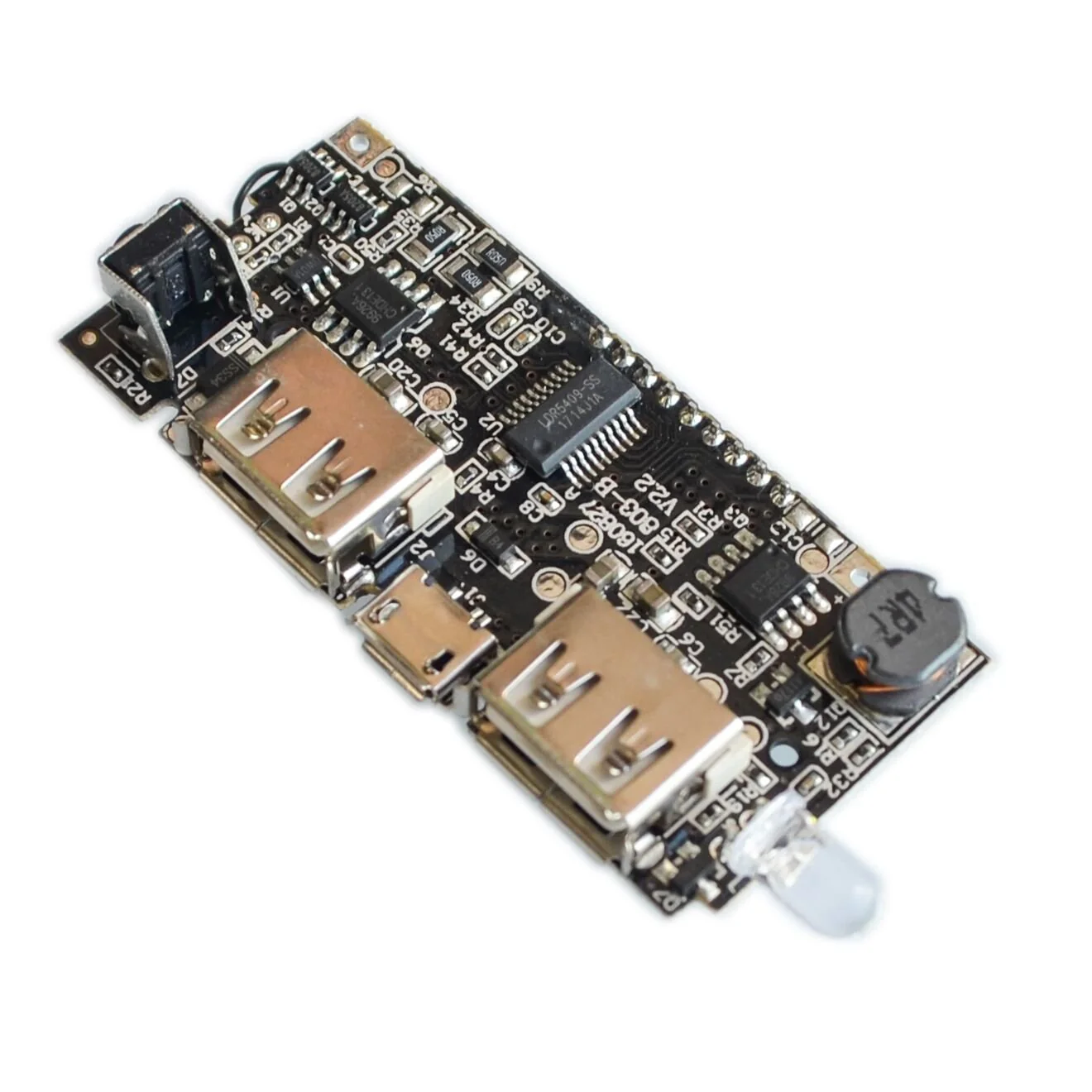 Dual USB 5V 2.1A Power Bank Module with Voltage Display and LED AA312 - Image 5