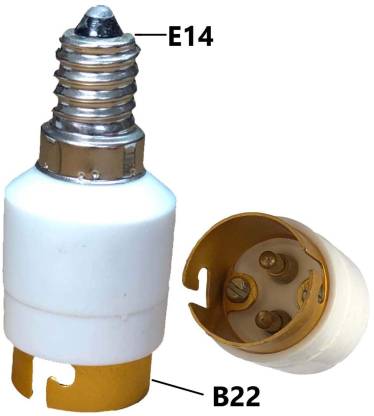 E14 TO B22 Bulb Converter, Converter Holder - Image 3