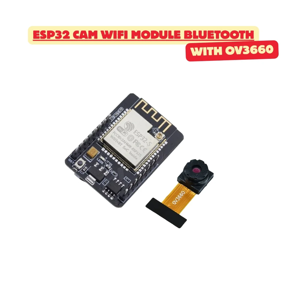 ESP32 CAM WiFi Module Bluetooth Camera Module For Face Recognization - Image 3