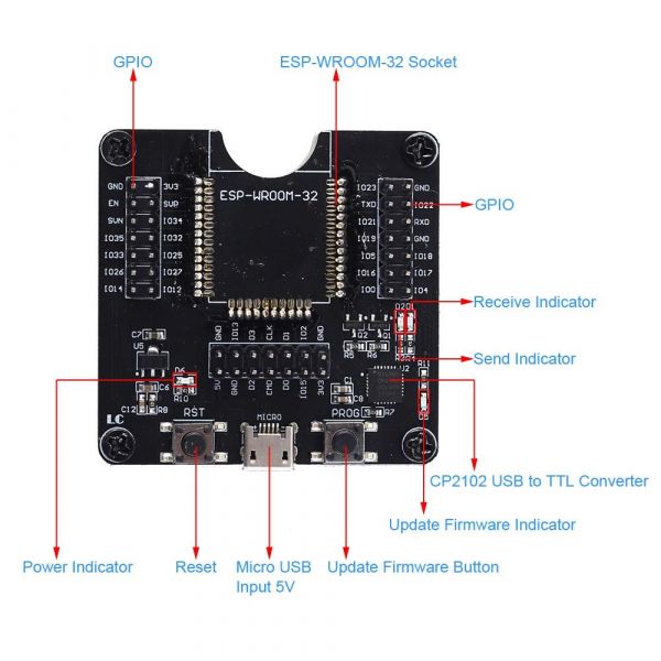 ESP32 WROOM Program Burner/Downloader - Image 3