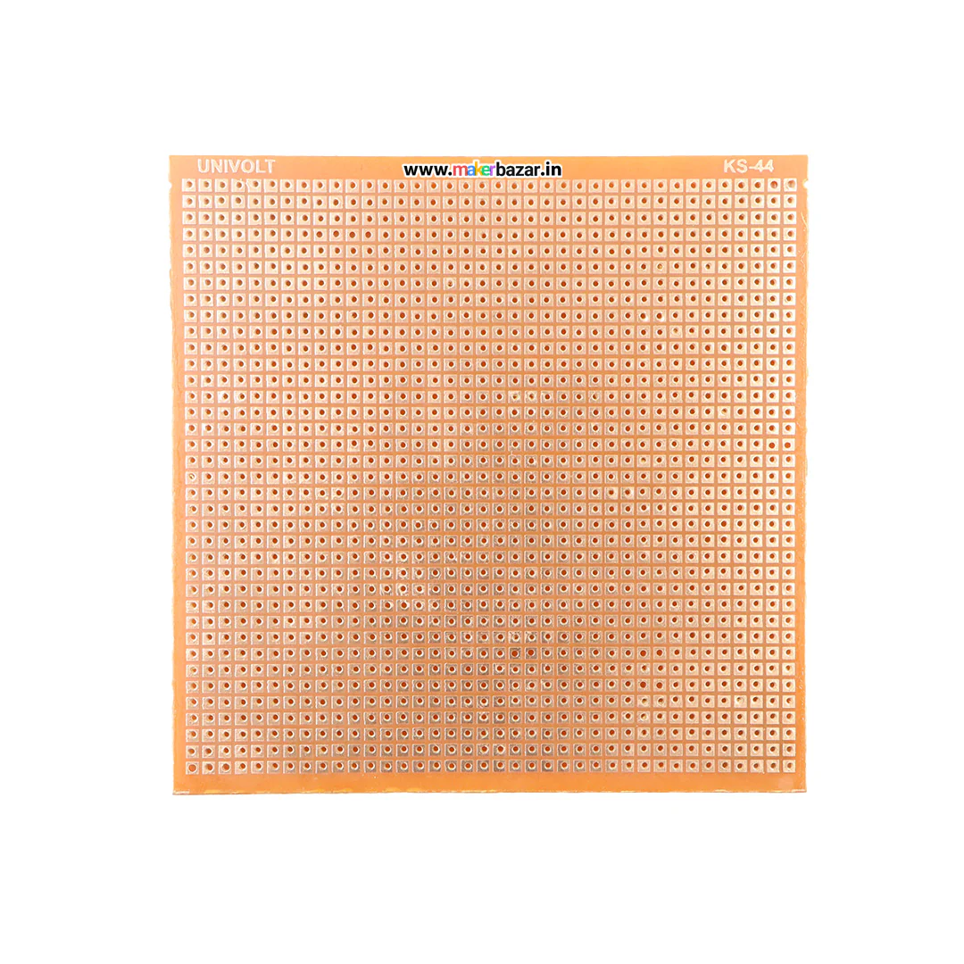 Univolt: Dot Board / Perforated Vero Board PCB Single Sided Printed Circuit Zero Board - Copper - Image 4