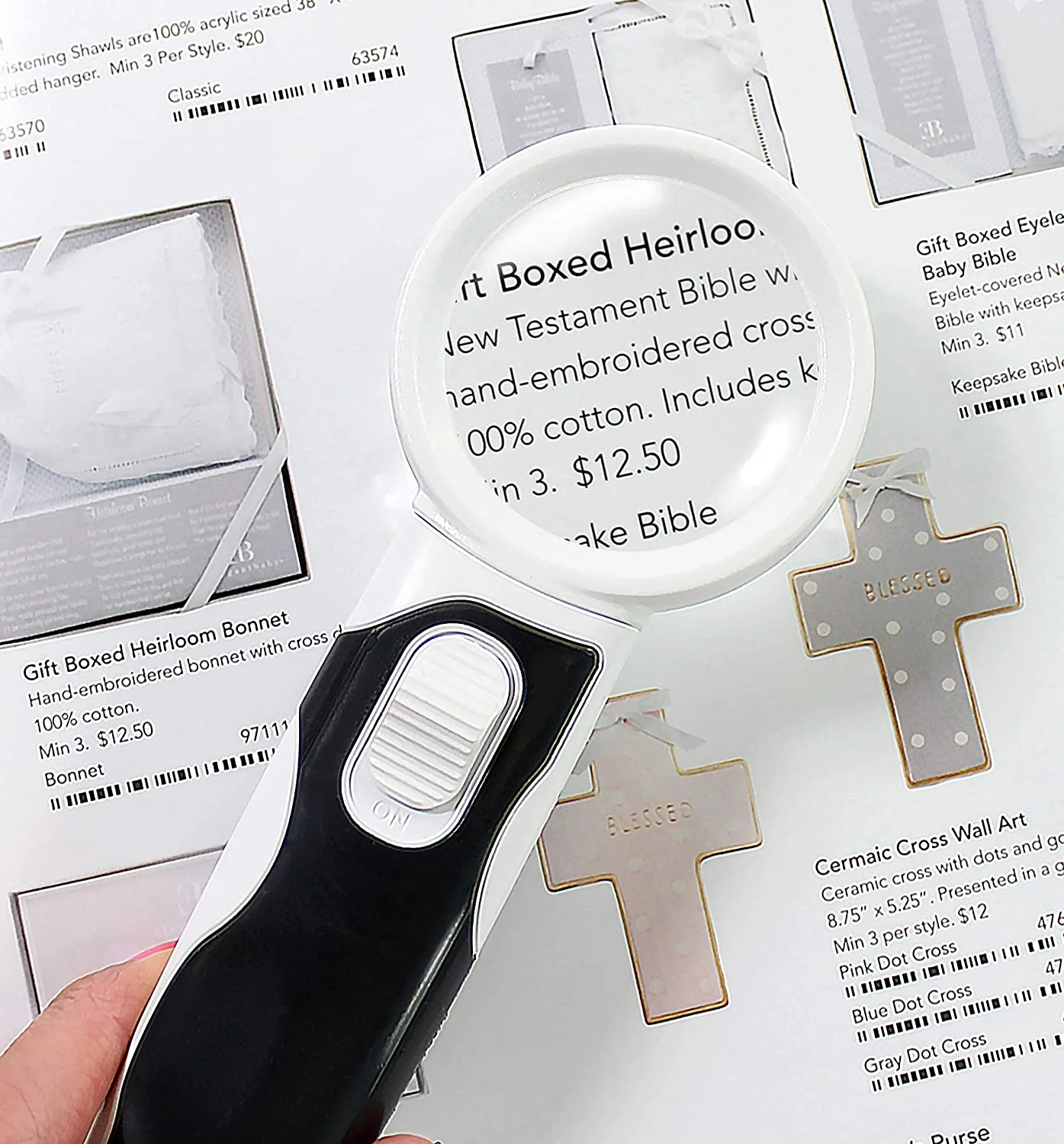 Magnifying Glass with Light - 3 Lens Set (2x + 3.5x + 10x) - Image 11