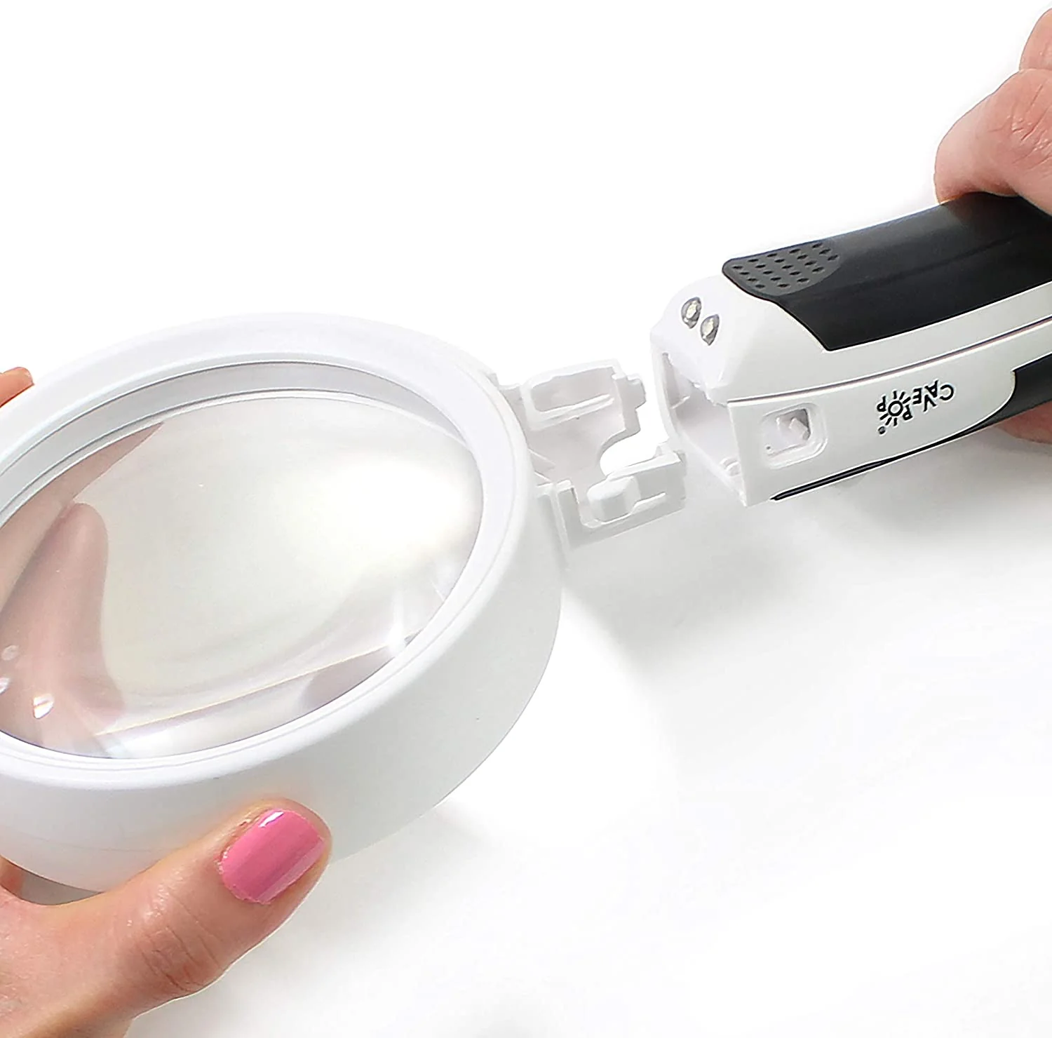 Magnifying Glass with Light - 3 Lens Set (2x + 3.5x + 10x) - Image 4