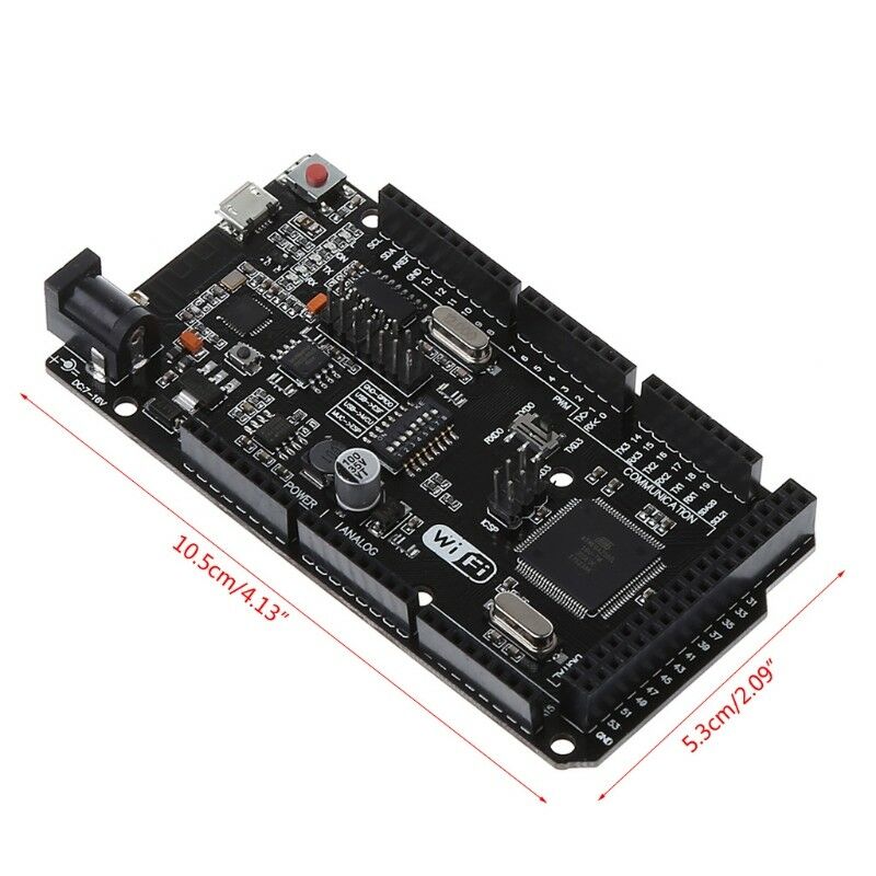 Mega + Wi-Fi R3 Atmega2560 + NodeMCU ESP8266 32Mb Memory USB-TTL CH340G Compatible For Arduino Mega - Image 4