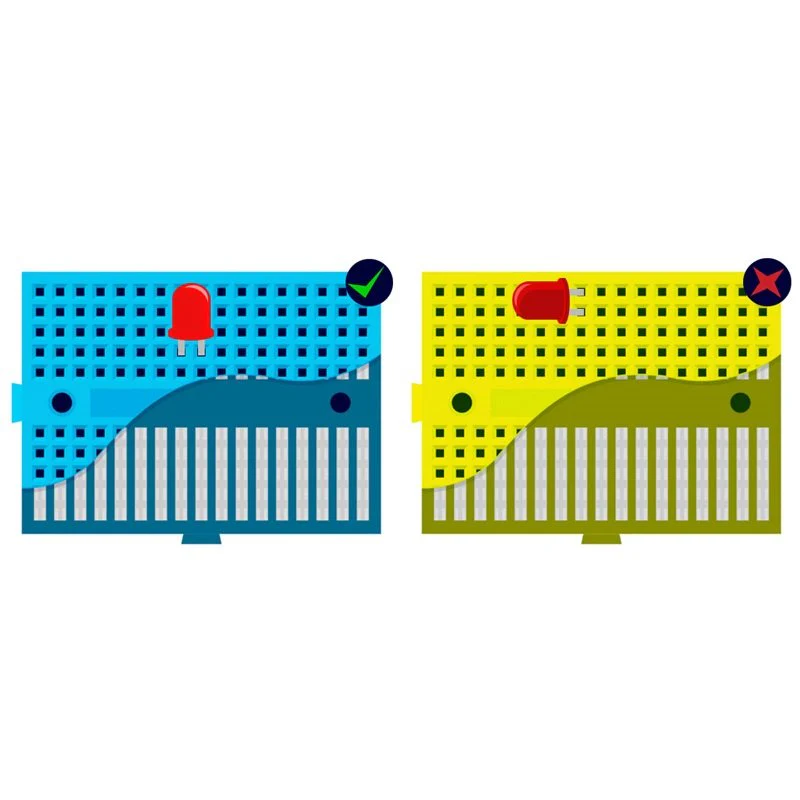 SYB-170 Mini Solderless Self-Adhesive Breadboard -170 Tie Pin Points - Image 11