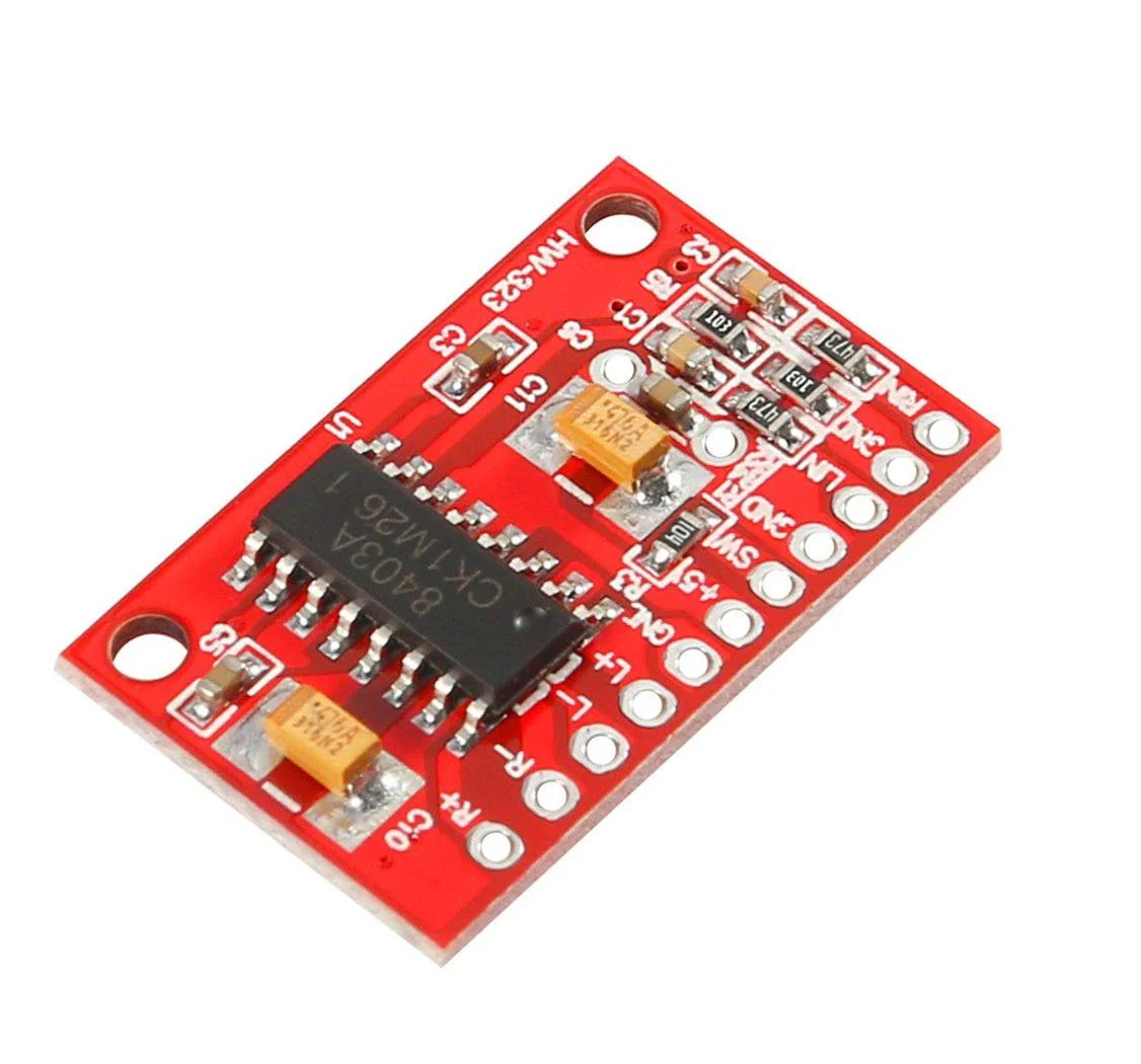 PAM8403 Mini Digital Power Amplifiers 3W Dual Track Red - Image 4