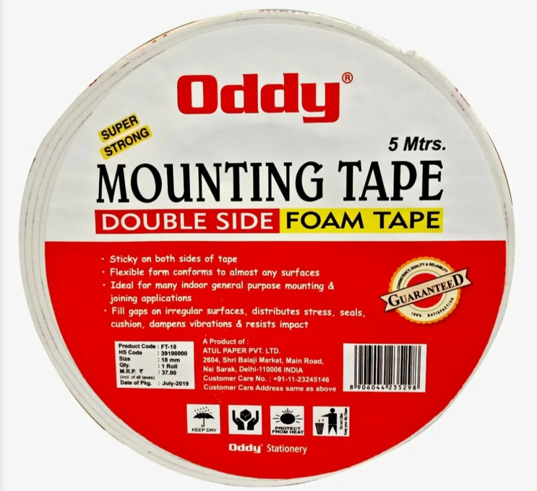 Oddy: Double Sided Foam Tape Length 5 mtr (Good Quality) - Image 4