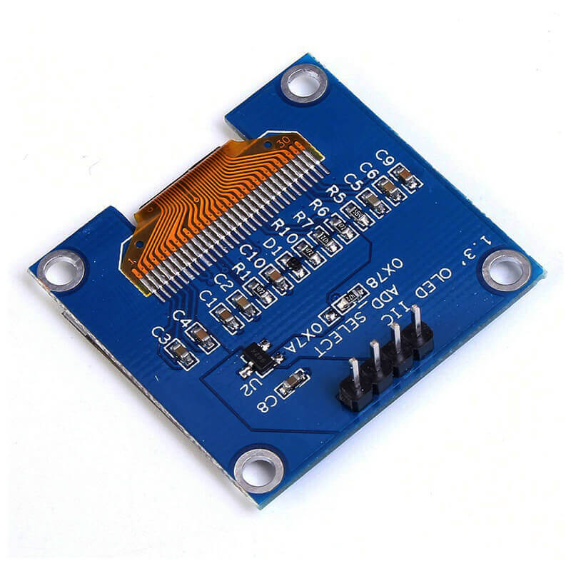 1.3 Inch I2C/IIC OLED Display Module 4pin - Image 3