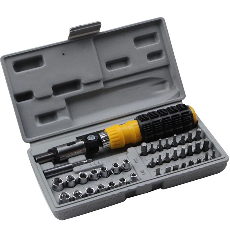 41 in 1 Ratchet Screwdriver & Socket Set Toolkit - Image 6