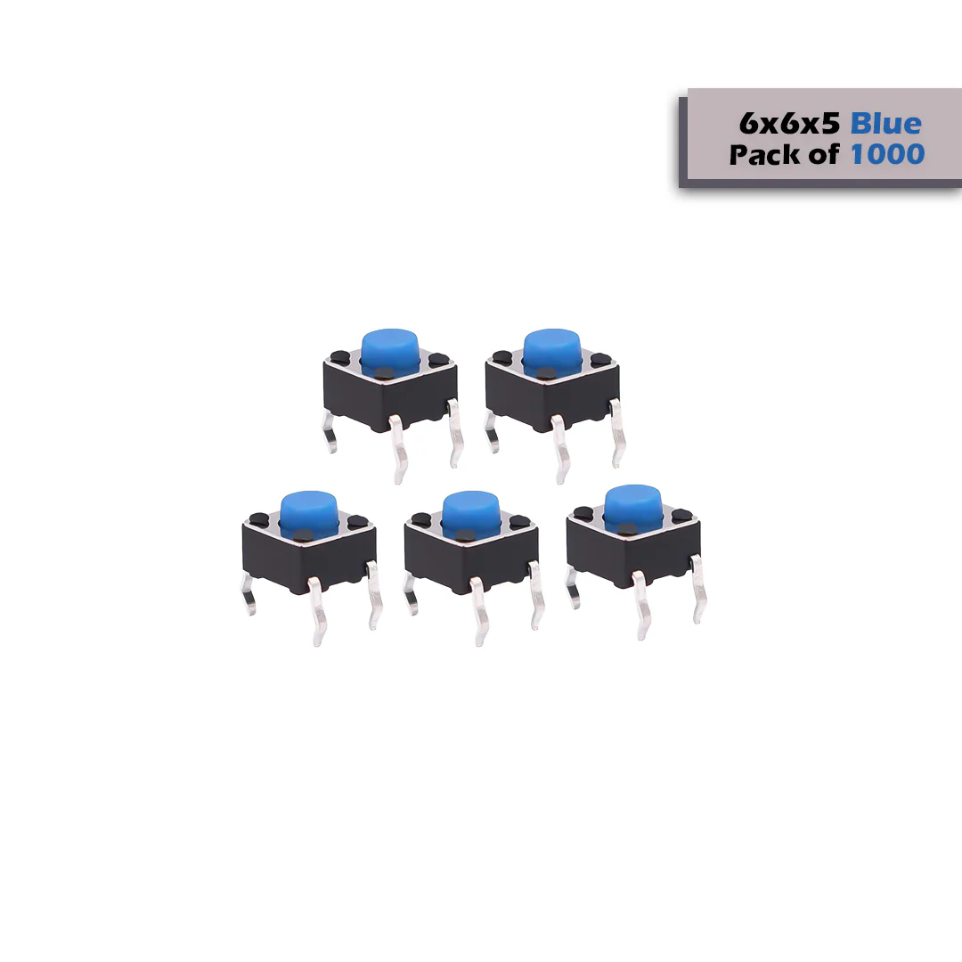 6x6mm DIP Mini Tactile Push Button Switch - 4Legs - Image 14