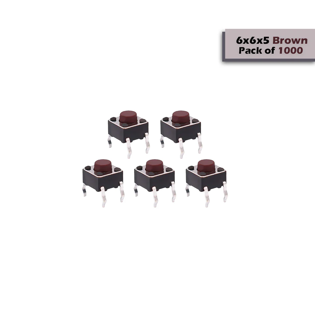 6x6mm DIP Mini Tactile Push Button Switch - 4Legs - Image 18