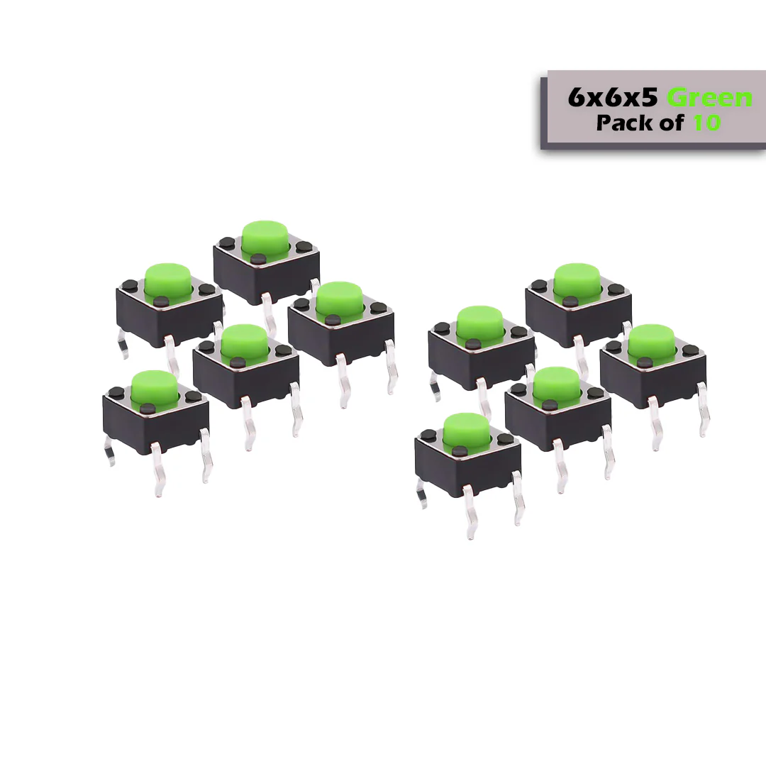 6x6mm DIP Mini Tactile Push Button Switch - 4Legs - Image 20