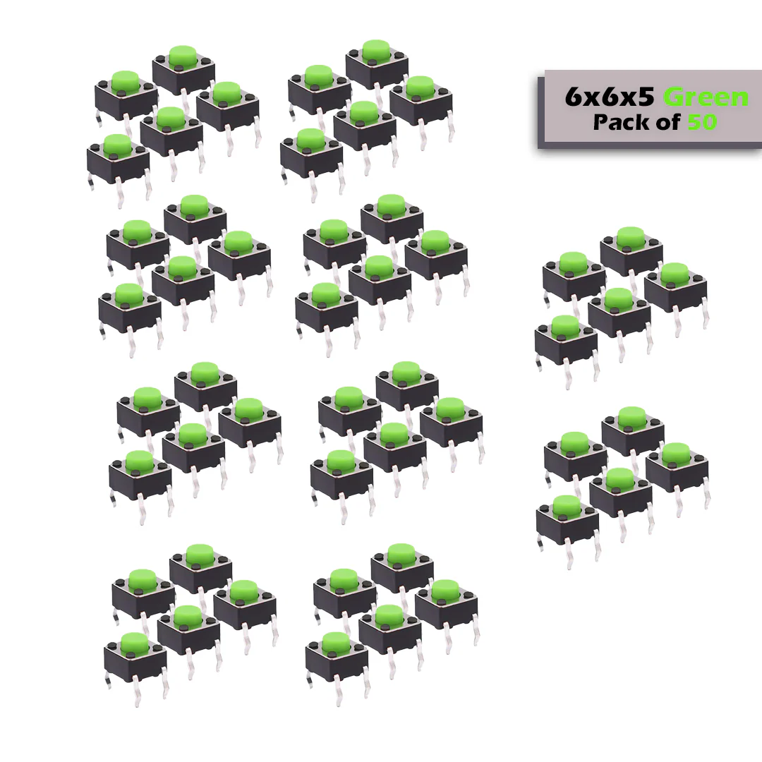 6x6mm DIP Mini Tactile Push Button Switch - 4Legs - Image 21