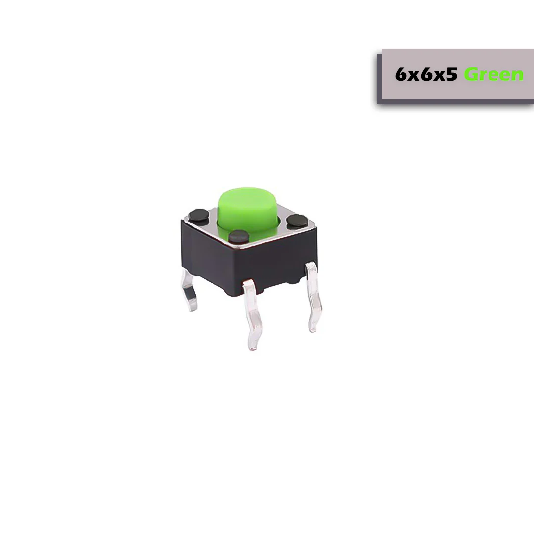 6x6mm DIP Mini Tactile Push Button Switch - 4Legs - Image 23