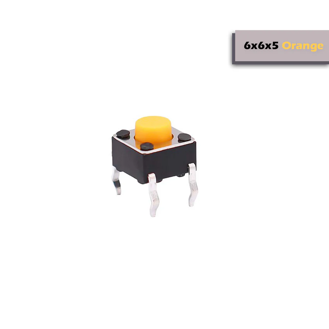 6x6mm DIP Mini Tactile Push Button Switch - 4Legs - Image 27