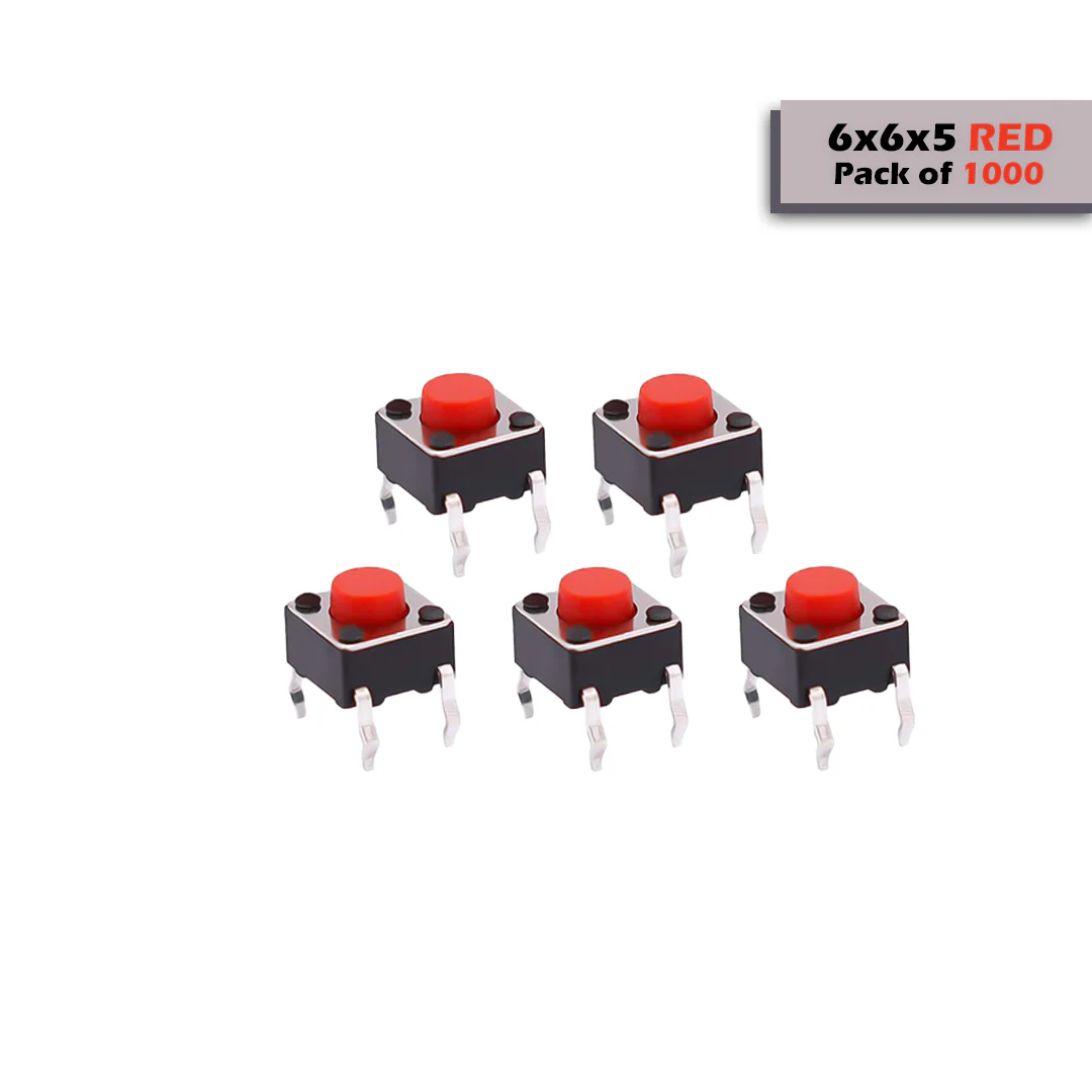 6x6mm DIP Mini Tactile Push Button Switch - 4Legs - Image 30