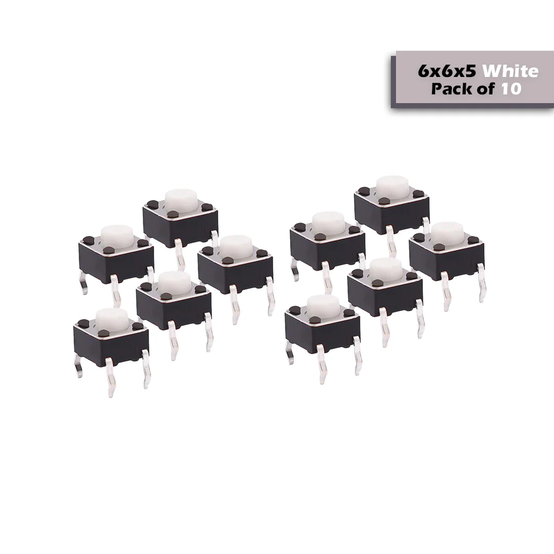 6x6mm DIP Mini Tactile Push Button Switch - 4Legs - Image 32