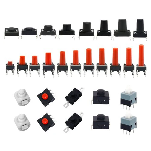 6x6mm DIP Mini Tactile Push Button Switch - 4Legs - Image 4