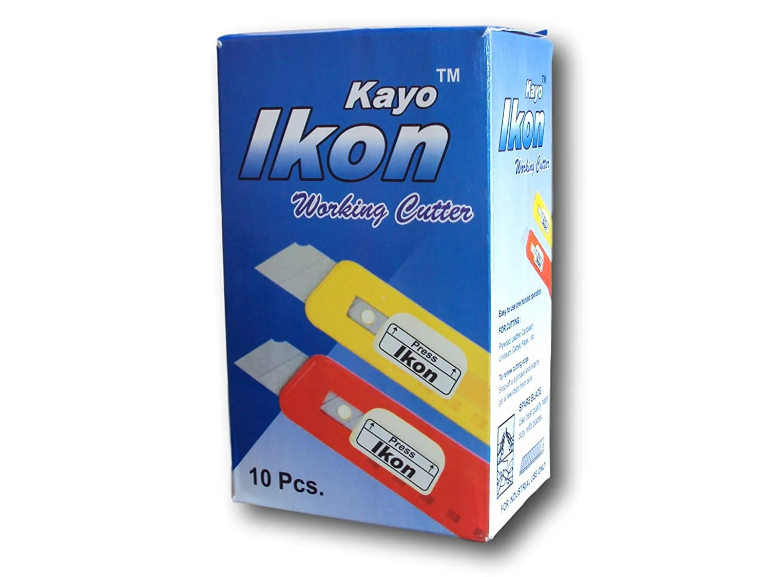 Kayo Ikon: Craft Knife Snap-Off Paper Cutter 18mm - Image 3