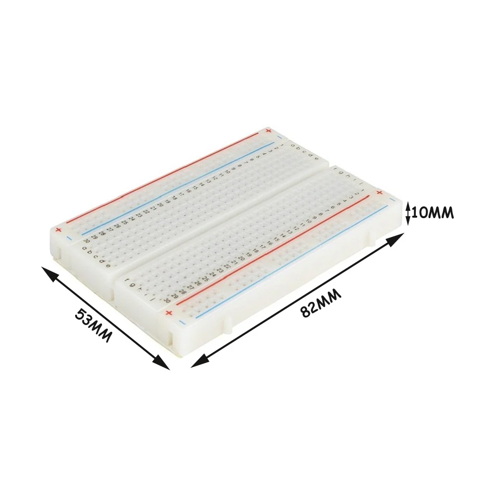 400 Points Half Size Solderless Breadboard - Image 3